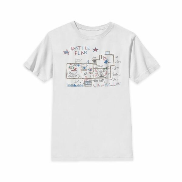 Kevin McCallister Battle Plan T-Shirt for Kids Home Alone Official shopDisney