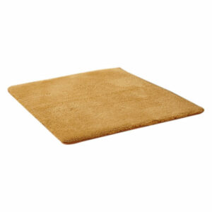 Khaki Living Room Bedroom Bathroom Waterproof Anti-skid Square Carpet