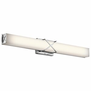 Kichler 45658LED Trinsic 32" Wide LED ADA Bathroom Bath Bar Chrome Indoor Lighting Bathroom Fixtures Bath Bar