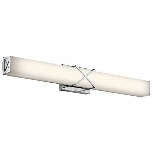 Kichler 45658LED Trinsic 32" Wide LED ADA Bathroom Bath Bar Chrome Indoor Lighting Bathroom Fixtures Bath Bar