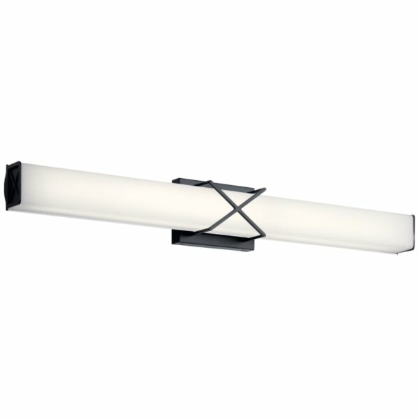 Kichler 45658LED Trinsic 32" Wide LED ADA Bathroom Bath Bar Matte Black Indoor Lighting Bathroom Fixtures Bath Bar