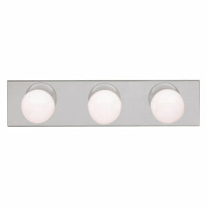 Kichler Bath Brackets Nickel Three Light Linear Bath 623NI