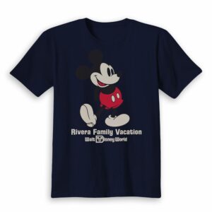 Kids' Walt Disney World Mickey Mouse Family Vacation T-Shirt Customized