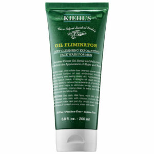 Kiehl's Since 1851 Oil Eliminator Deep Cleansing Exfoliating Face Wash For Men 6.8 oz/ 200 mL