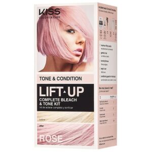Kiss Lift Up Bleach & Tone Kit - Rose - 1.0 ea