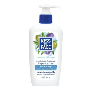 Kiss My Face Hand Soap Fragrance Free - 9.0 fl oz