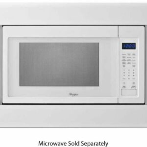 KitchenAid 27" White Built-In Microwave Oven Trim Kit