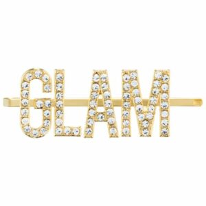Kitsch X Justine Marjan Rhinestone GLAM Bobby Pin Gold