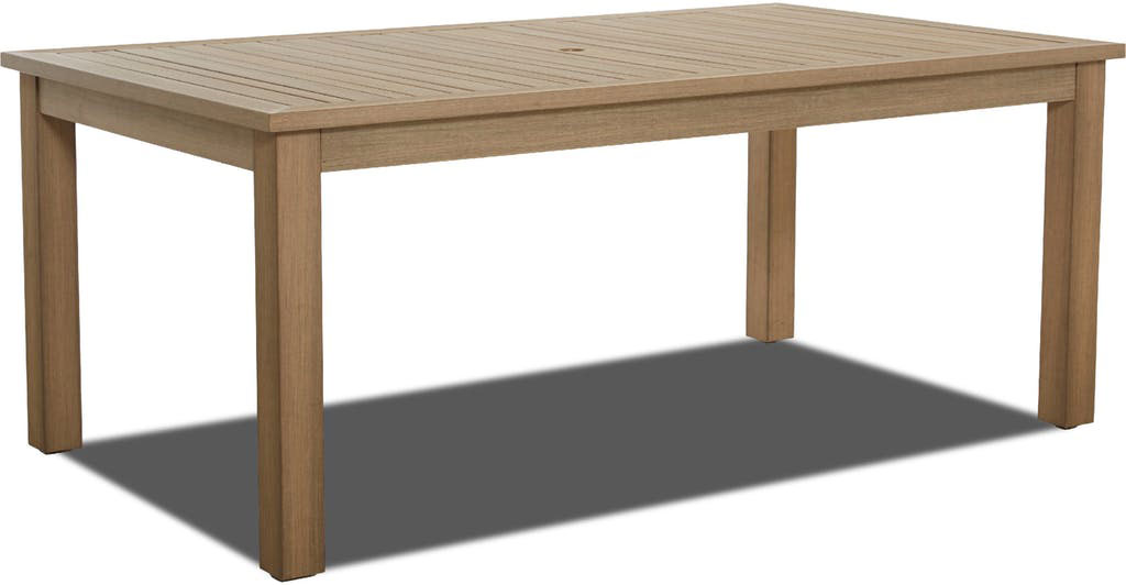 Klaussner Outdoor Delray Collection Dune 73" Dining Room Table