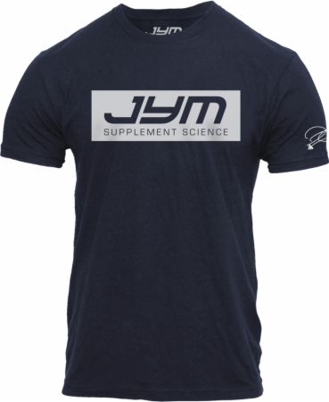 Knockout Tee Navy Medium - Men's T-Shirts JYM Supplement Science