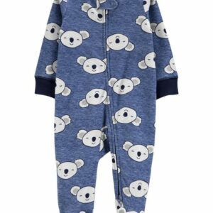 Koala 2-Way Zip Cotton Sleep & Play