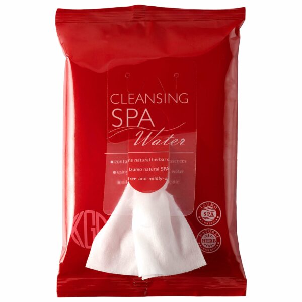 Koh Gen Do Cleansing Spa Water Cloths 10 x 2.27 oz cloths/ 10 x 67 mL cloths