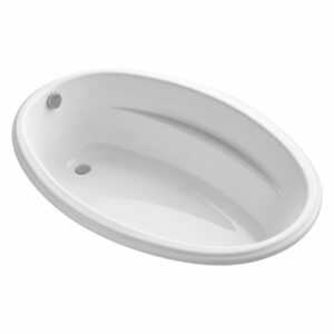 Kohler 6040 60"x40" Drop-In Bath, White