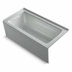 Kohler Archer 60"x30" Alcove Bath w/ Integral Apron, Left-Hand Drain,