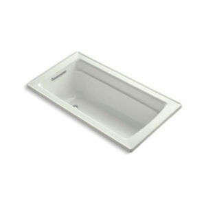 Kohler Archer 60"x32" Drop-In Bath and Reversible Drain, Dune