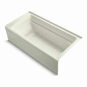 Kohler Archer 72"x36" Alcove Bath With Right-Hand Drain, Biscuit