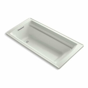 Kohler Archer 72"x36" Drop-In Bath and Reversible Drain, Dune