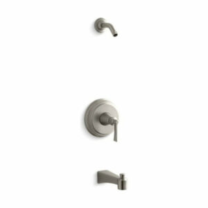 Kohler Archer Bath/Shower Valve Trim, Less Showerhead, Vibrant Brushed