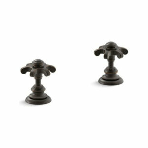 Kohler Artifacts Deck-Mount Bath Prong Handle Trim, Oil-Rubbed Bronze