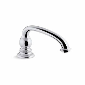 Kohler Artifacts Deck-Mount Bath Spout w/ Arc Design, Polished Chrome