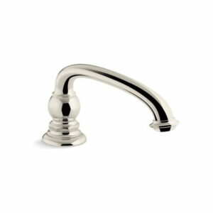 Kohler Artifacts Deck-Mount Bath Spout w/ Arc Design, Vibrant Polished