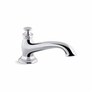 Kohler Artifacts Deck-Mount Bath Spout w/ Flare Design, Polished Chrom