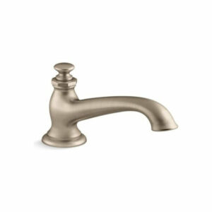 Kohler Artifacts Deck-Mount Bath Spout w/ Flare Design, Vibrant Brushe