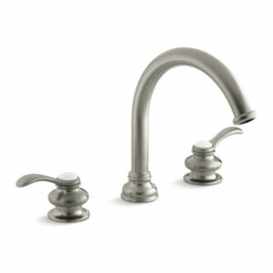 Kohler Fairfax Bath Faucet Trim & 8-7/8" Non-Diverter Slip-Fit Spout