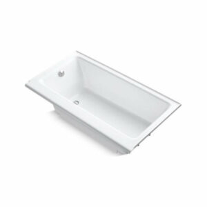 Kohler Highbridge 60" X 32" Alcove Bath w/ Left-Hand Drain, White