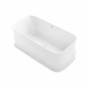 Kohler Imperator 66" X 31" Freestanding Bath w/ Center Toe-Tap Drain,