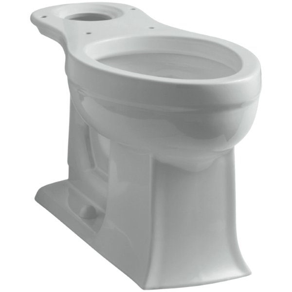 Kohler K-4356 Archer 1.28 GPF Comfort Height Elongated Bowl Only with 12" Rough-In Ice Grey Fixture Toilet Bowl Only