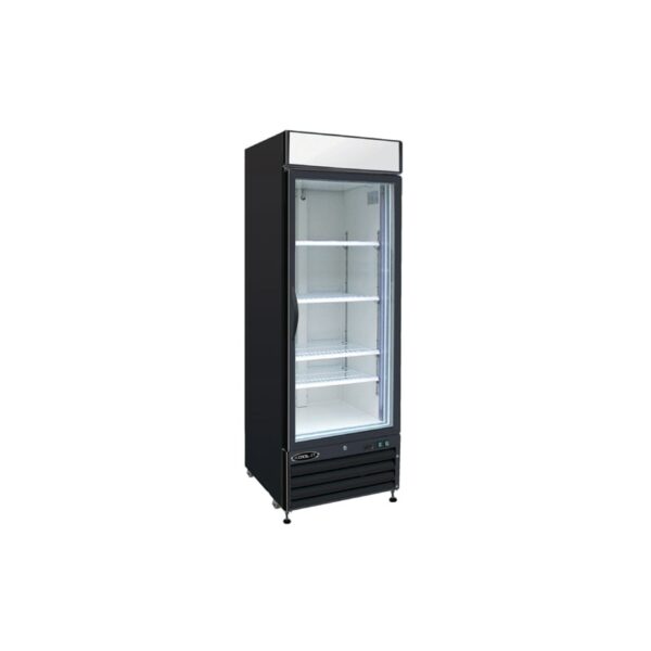 Kool-It KGF-23 23 Cu. Ft. Single Door Commercial Merchandising Freezer Black Commercial Freezers Merchandiser Food & Beverage