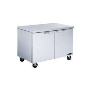 Kool-It KUCF-36-2 36 Undercounter Freezer Stainless Steel Commercial Freezers Freezer Undercounter