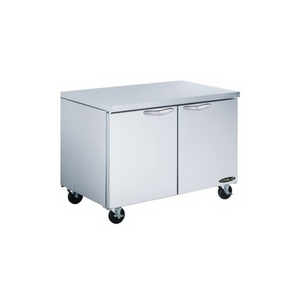 Kool-It KUCF-48-2 48 Undercounter Freezer Stainless Steel Commercial Freezers Freezer Undercounter