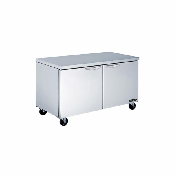 Kool-It KUCF-60-2 60 Undercounter Freezer Stainless Steel Commercial Freezers Freezer Undercounter