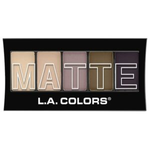 L.A. Colors 5 - color Matte Eyeshadow - 0.08 oz