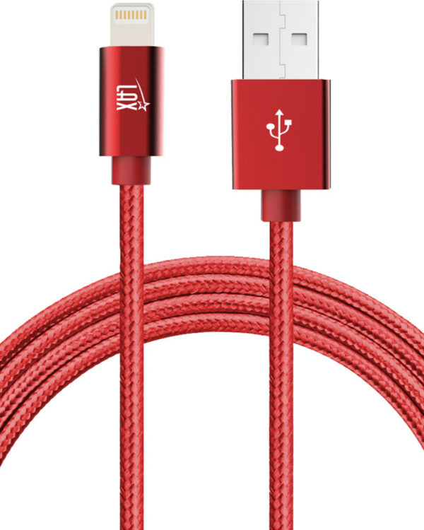 LAX Gadgets Apple MFI Certified Lightning Cable For iPhone & iPad