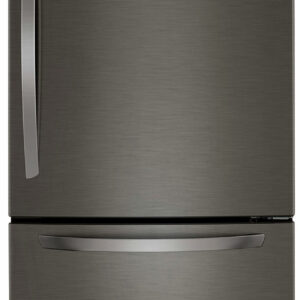 LG 26 Cu. Ft. PrintProof Black Stainless Steel Bottom Freezer Refrigerator