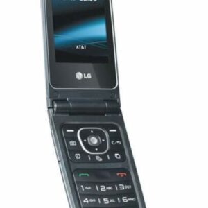 LG A340 Unlocked GSM Flip Cellphone (Gray) - PLR100144