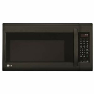 LG LMV2031S 2.0 Cu. Ft. 300 CFM Over-the-Range Microwave with Sensor Cooking Smooth Black Microwave Ovens Microwave Over-the-Range