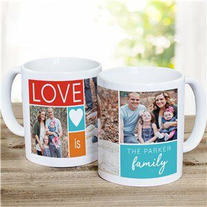 LOVE Photo Mug