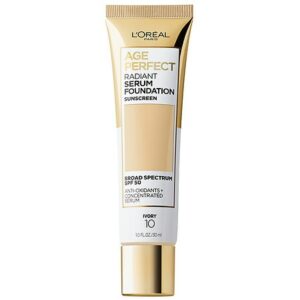 L'Oreal Paris Age Perfect Radiant Serum Foundation with SPF 50 - 1.0 fl oz