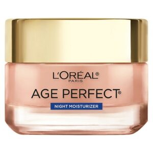 L'Oreal Paris Age Perfect Rosy Tone Cooling Night Moisturizer - 1.7 oz