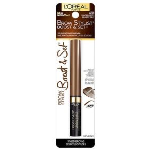 L'Oreal Paris Brow Stylist Boost & Set Brow Mascara - 0.1 oz