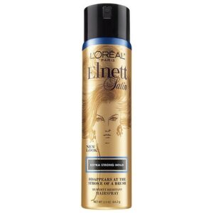 L'Oreal Paris Elnett Satin Extra Strong Hold Hairspray Travel Size - 2.2 oz