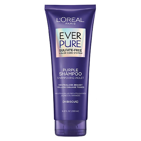 L'Oreal Paris Everpure Brass Toning Purple Sulfate Free Shampoo - 6.8 fl oz