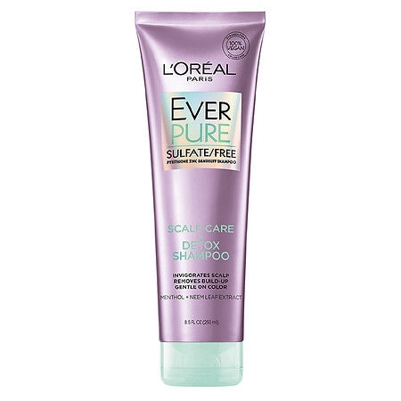 L'Oreal Paris Everpure Scalp Care + Detox Sulfate Free Shampoo with Menthol - 8.5 fl oz