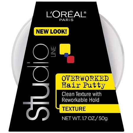 L'Oreal Paris Studio Line Overworked Hair Putty - 1.7 oz