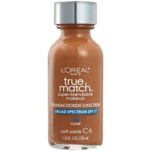 L'Oreal Paris True Match Super-Blendable Foundation Makeup - 1.0 fl oz