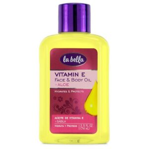 La Bella Vitamin E Oil with Aloe - 2.5 fl oz